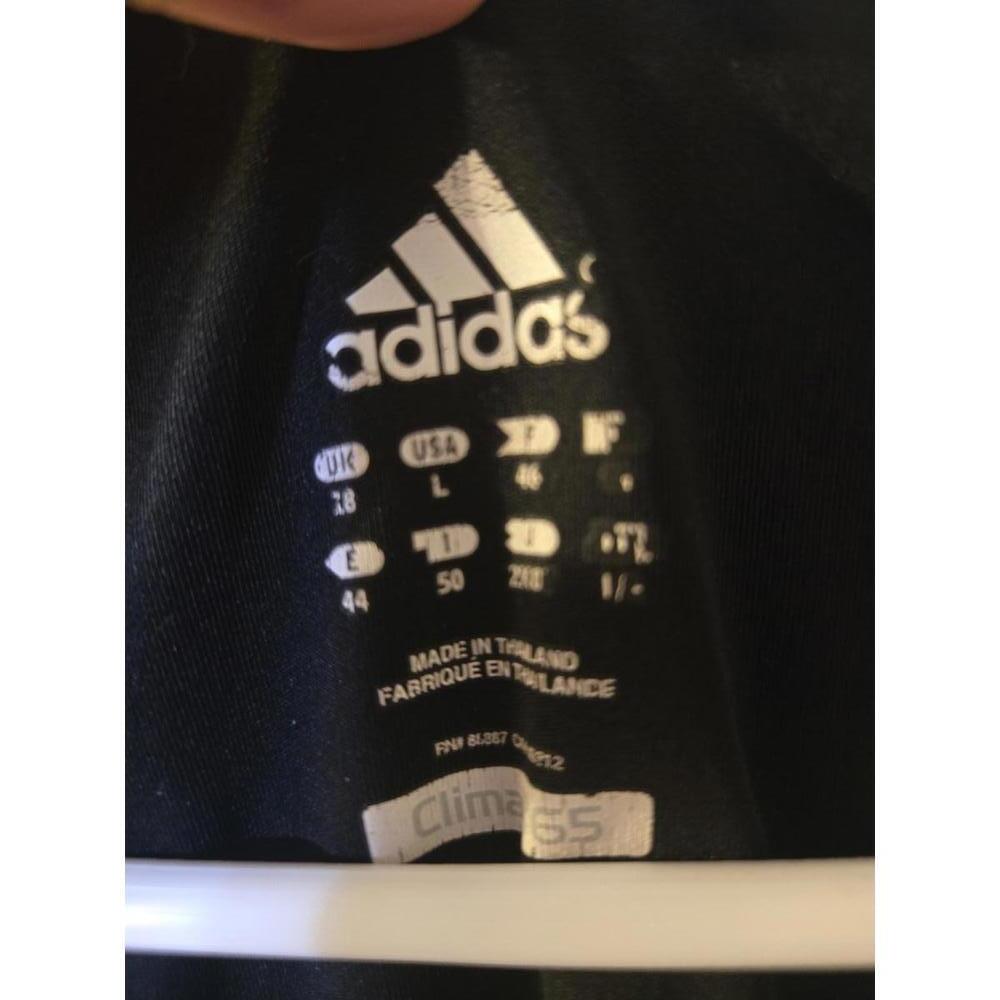 Adidas womens Black Short Sleeve Activewear T-Shirt, Size Large - Picture 2 of 5